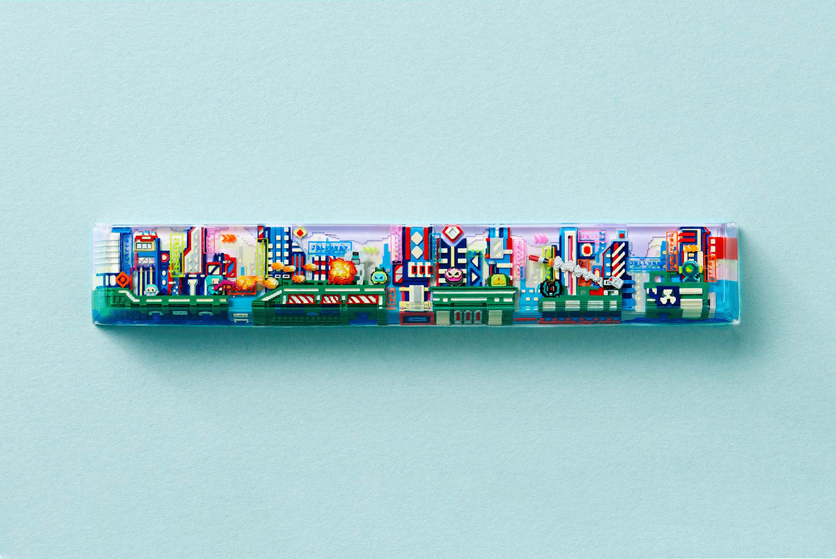 [GB] 8-Bit Series III: Neon Era Artisan Keycaps