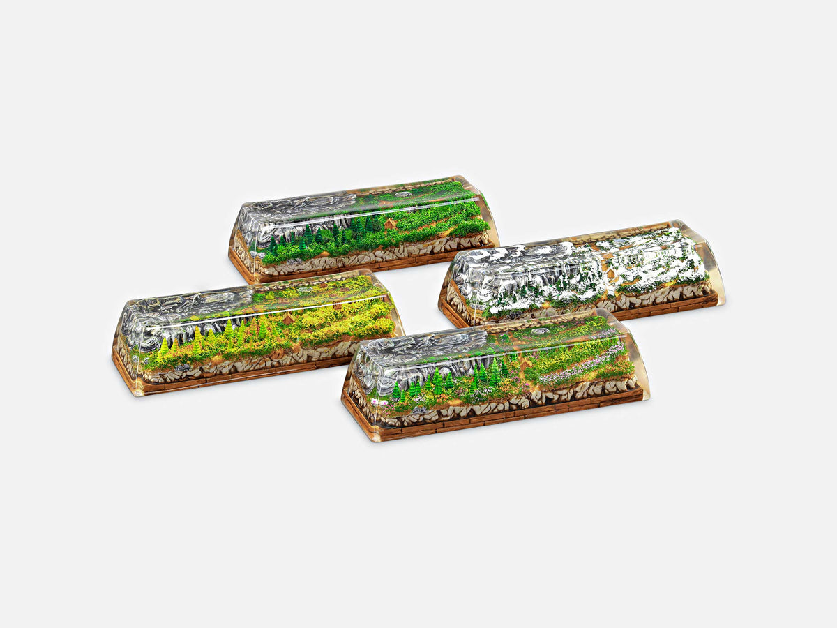 [GB] Born of Forest artisan keycaps