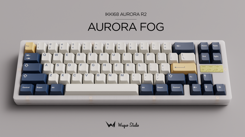 IKKI68 Aurora fog R2 +純正ブラスウェイト foam kit