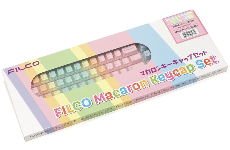 FILCO Macaron Keycap Set 英語104キー・上面印字 FKCS104ER