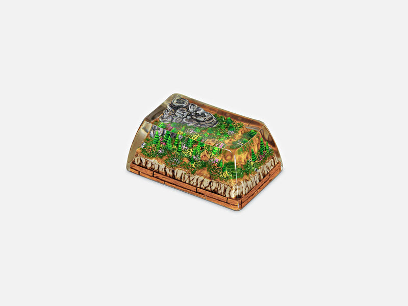 [GB] Born of Forest artisan keycaps
