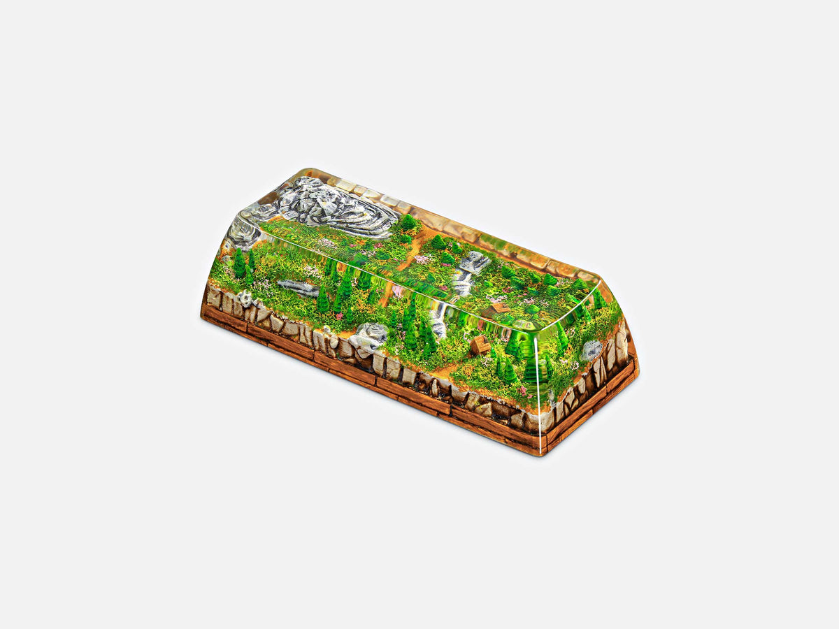[GB] Born of Forest artisan keycaps