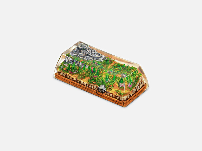 [GB] Born of Forest artisan keycaps