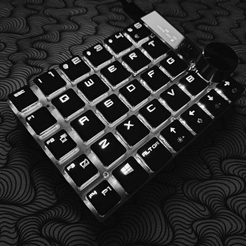 Kailh Low-Profile Keycap for Choc v1 97key - Black