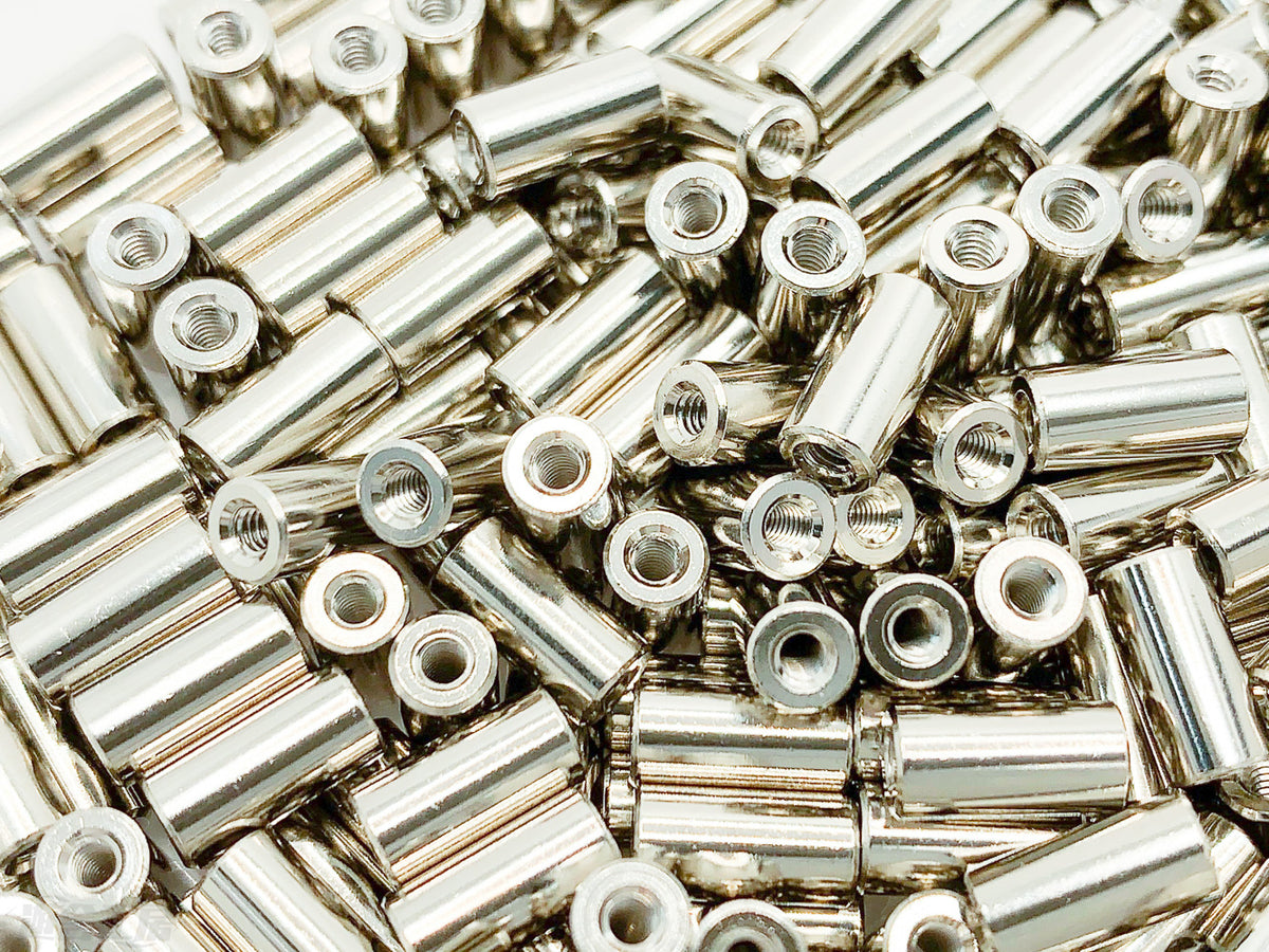 Brass spacer (round face) M2