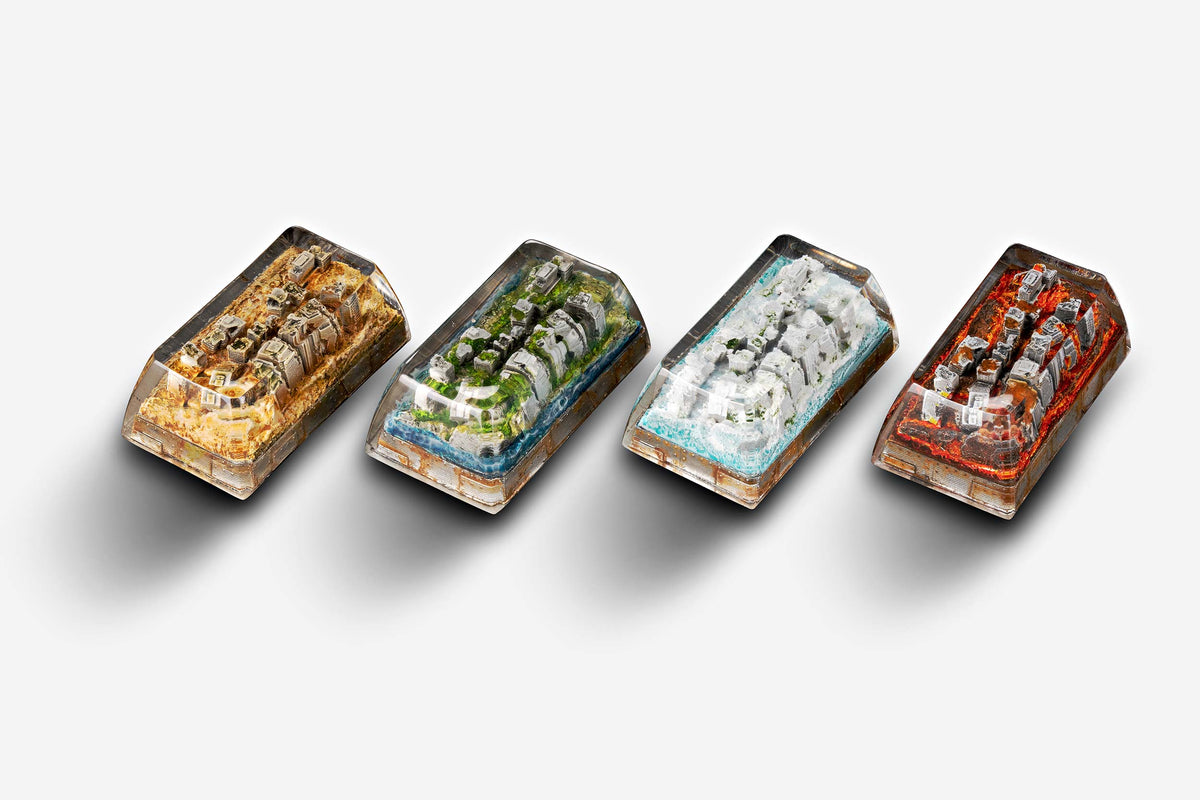 [GB] Lost cities 2 – City of Catastrophe artisan keycap