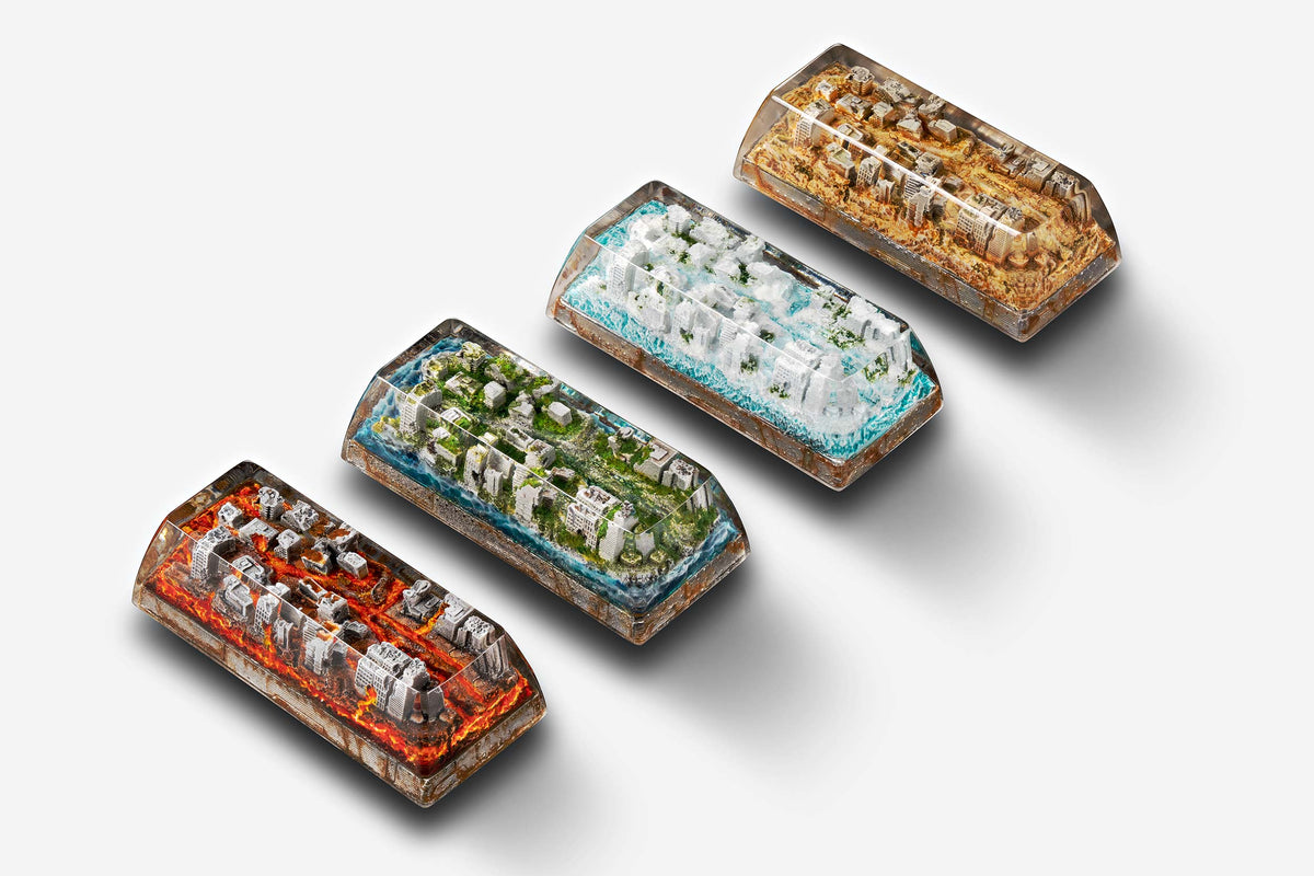 [GB] Lost cities 2 – City of Catastrophe artisan keycap