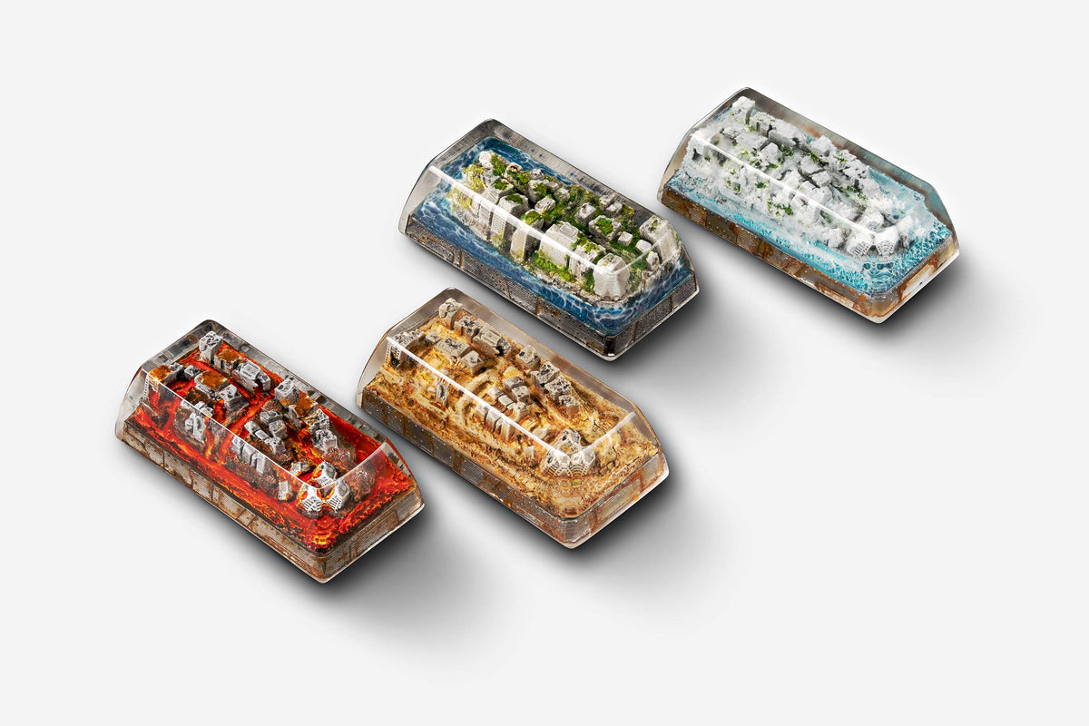 [GB] Lost cities 2 – City of Catastrophe artisan keycap