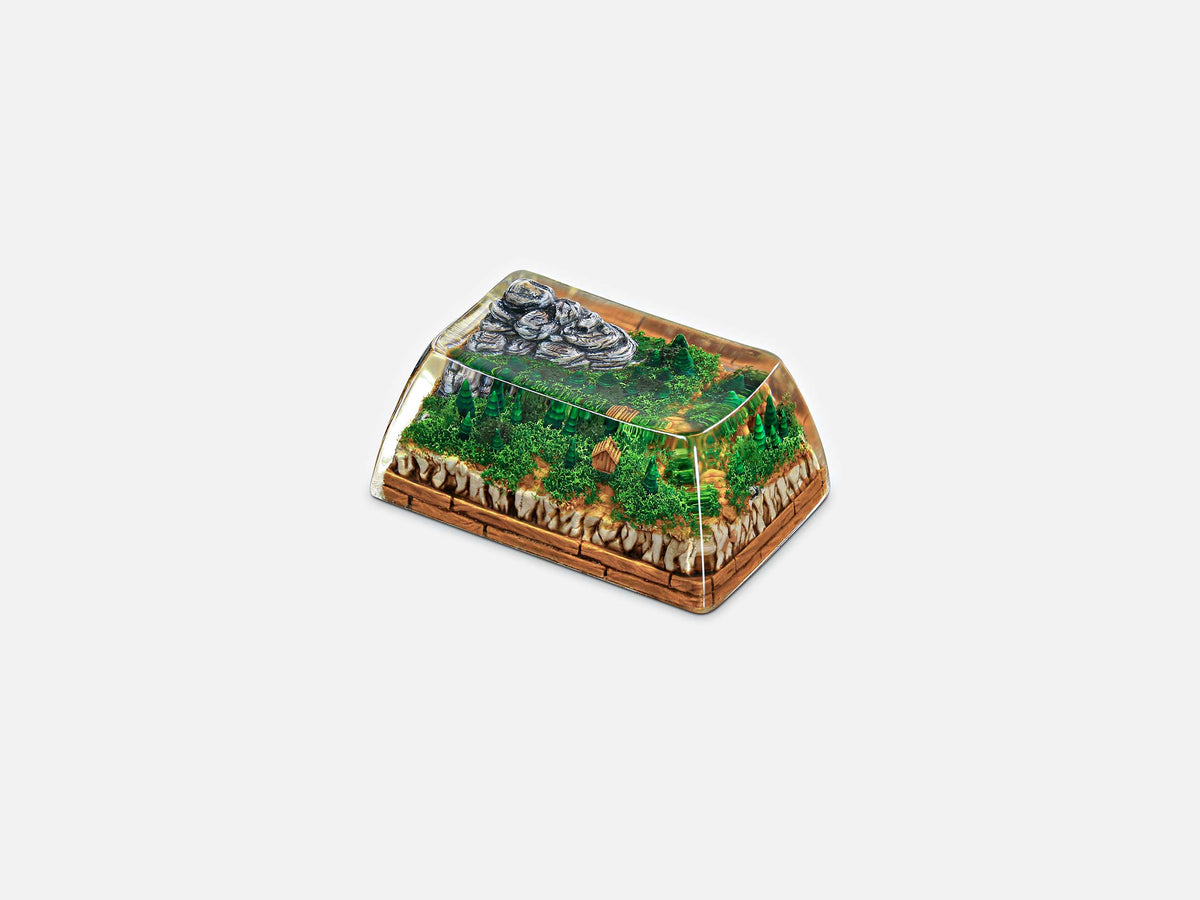 [GB] Born of Forest artisan keycaps