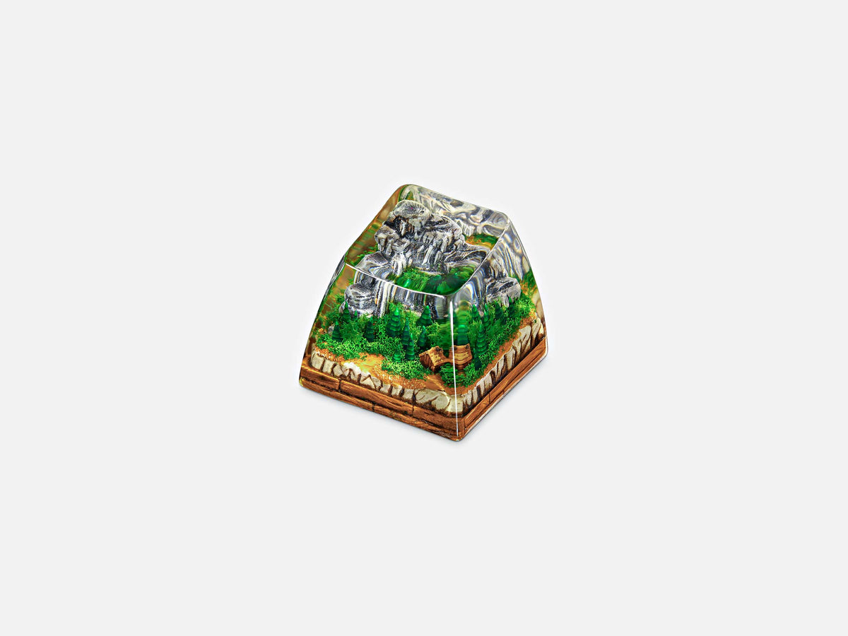 [GB] Born of Forest artisan keycaps