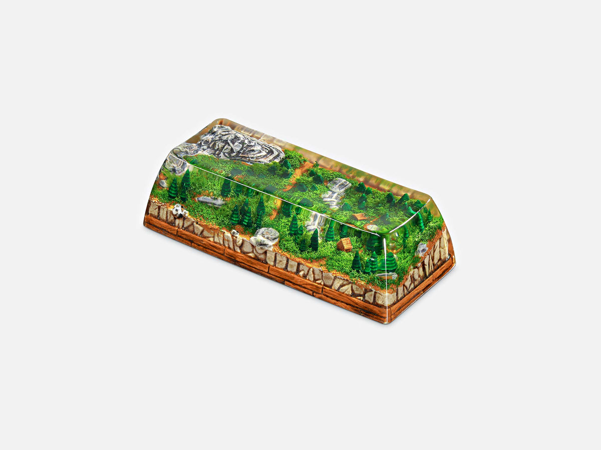 [GB] Born of Forest artisan keycaps