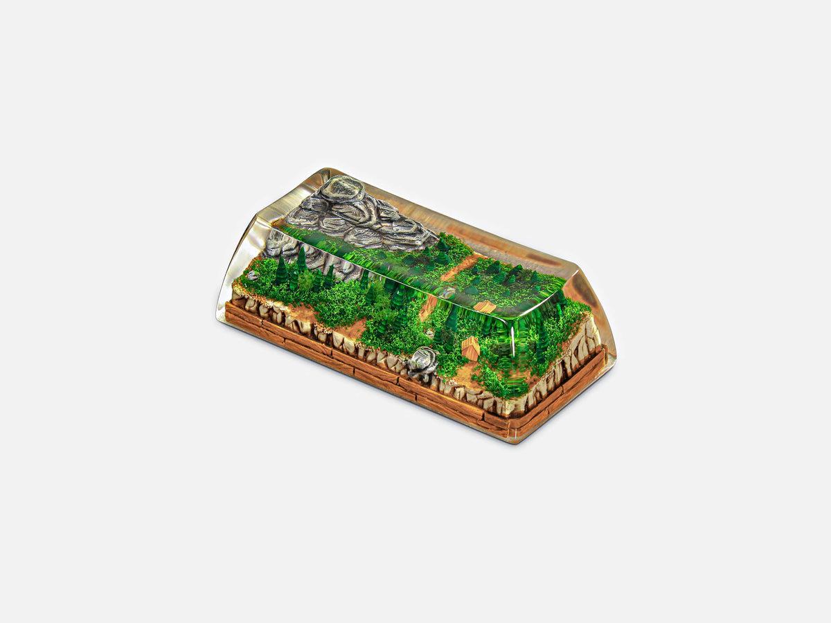 [GB] Born of Forest artisan keycaps
