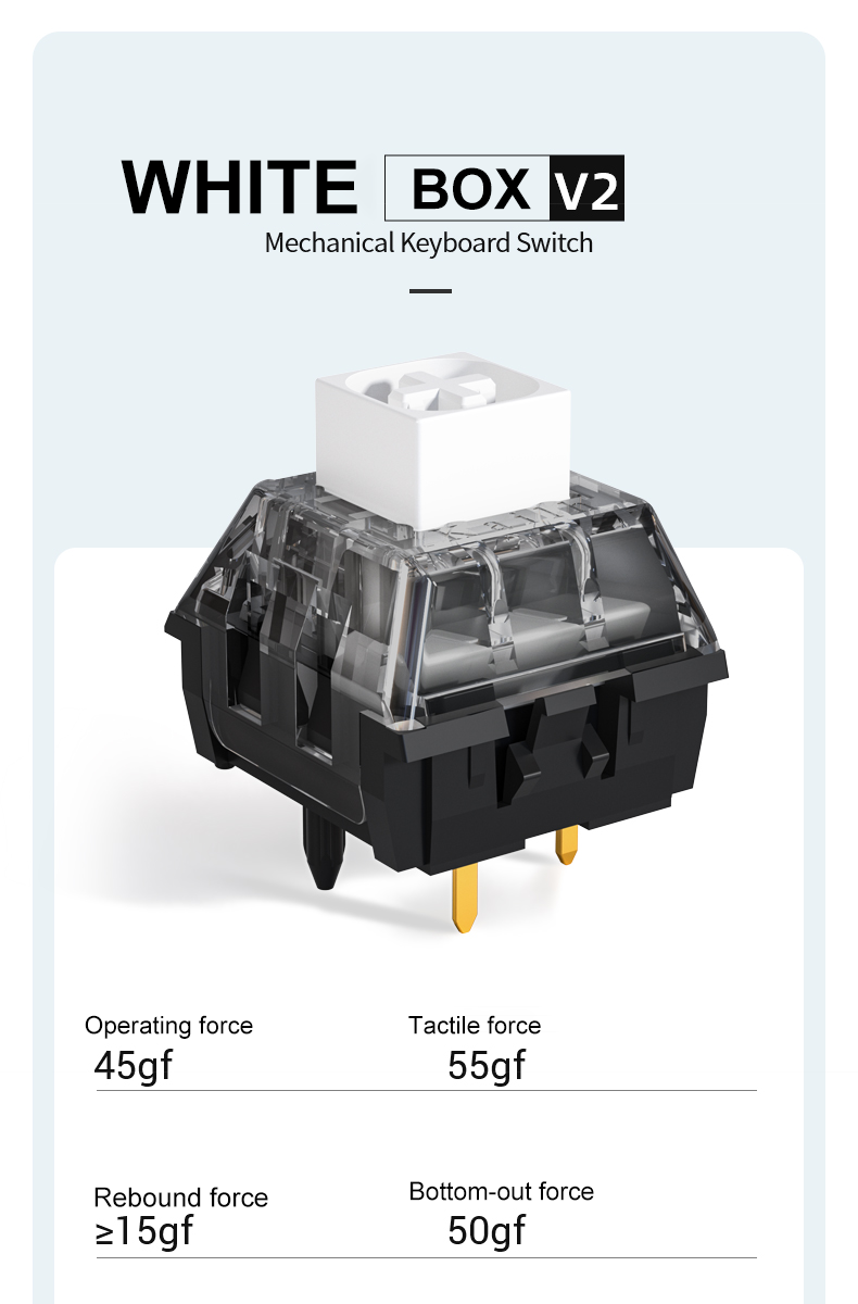 Kailh Box V2 Switch / White / Clicky