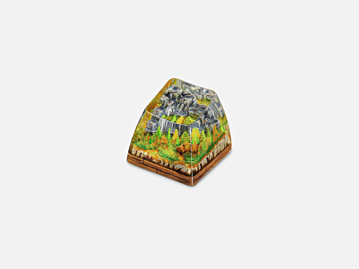 [GB] Born of Forest artisan keycaps