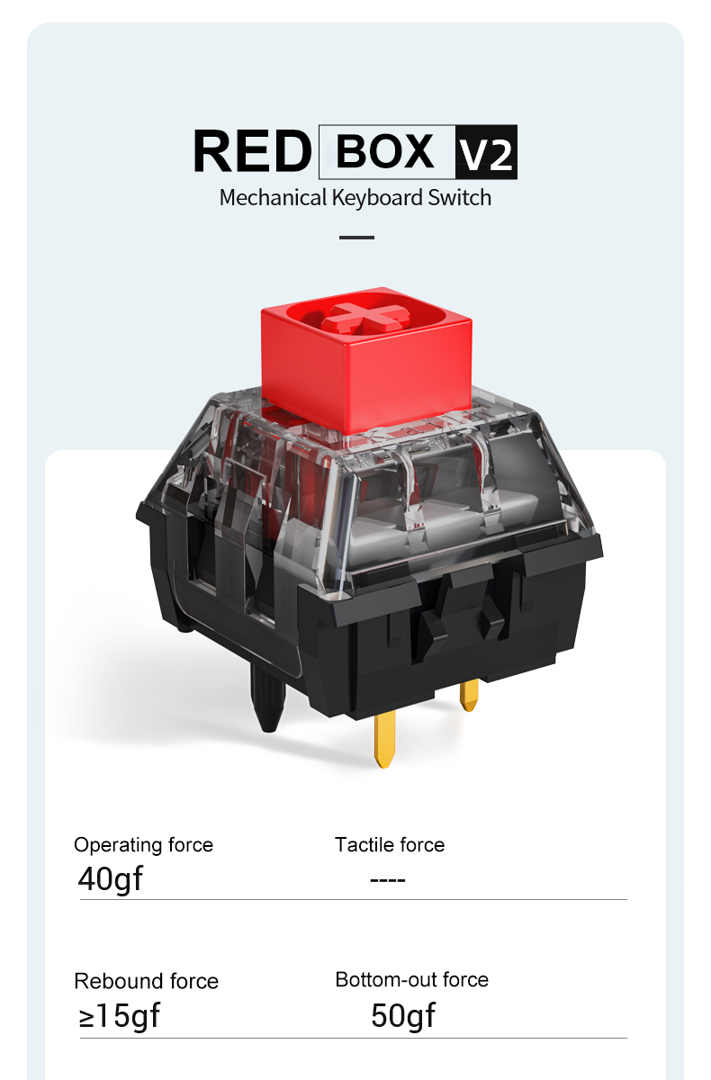 Kailh Box V2 Switch / Red / Linear