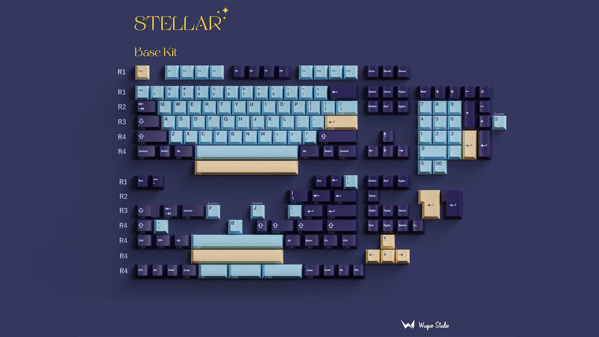 GB] WS Stellar Keycaps