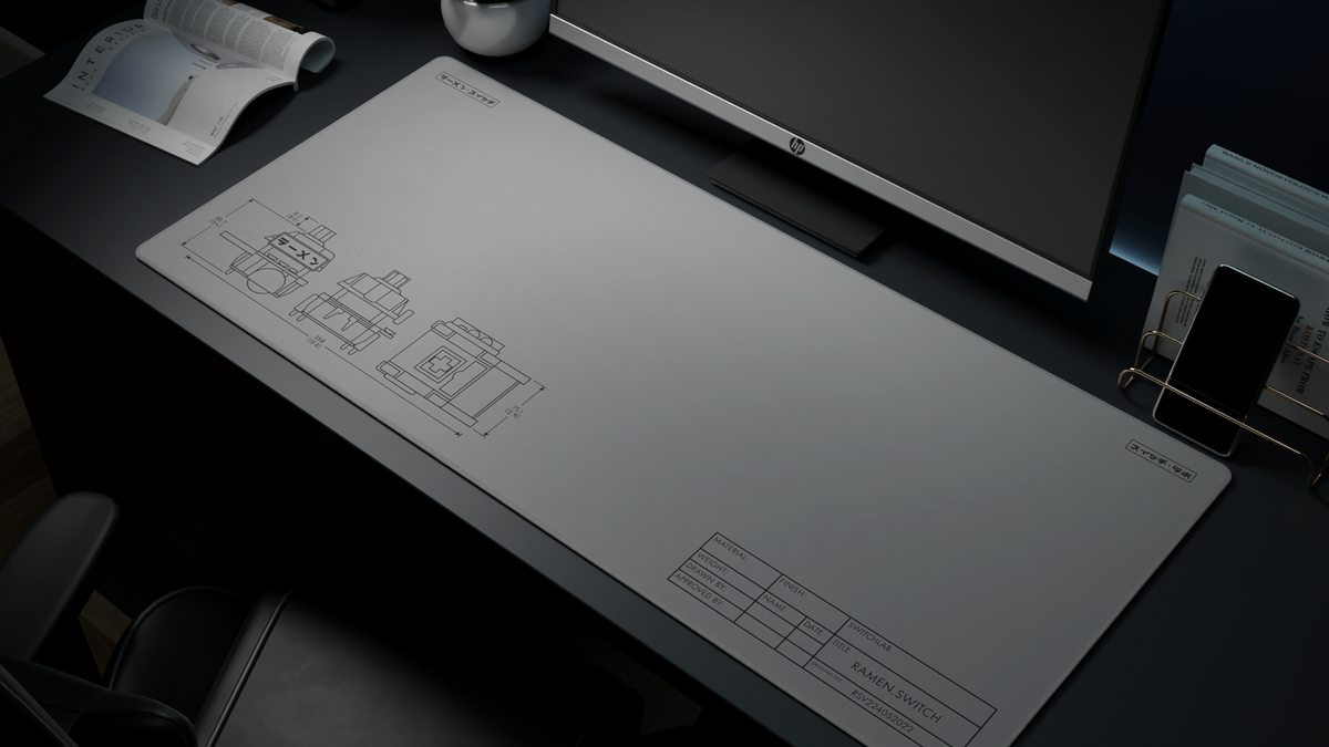 [GB] Ramen.switch V2 Deskmat