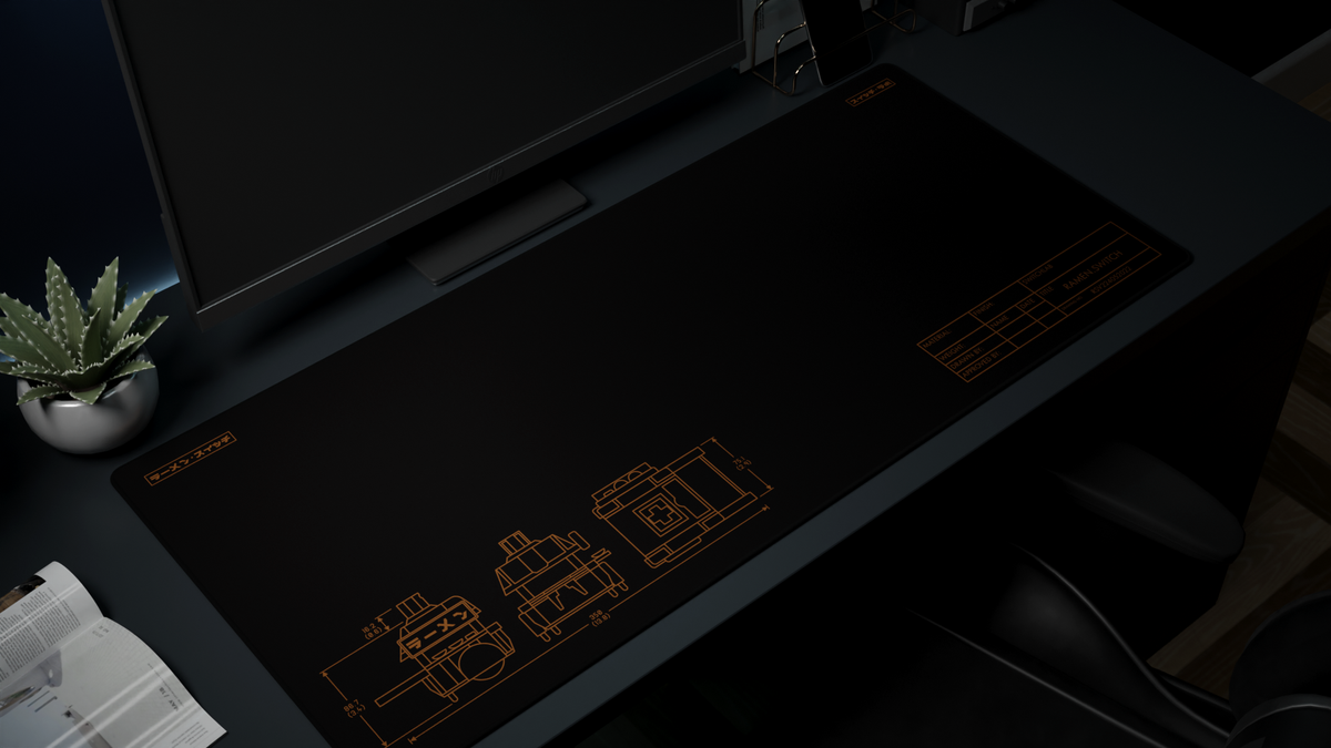 [GB] Ramen.switch V2 Deskmat