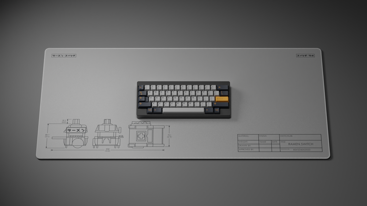 [GB] Ramen.switch V2 Deskmat