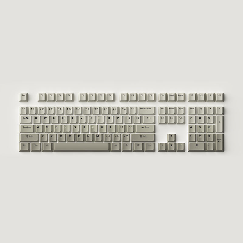 Akko Warm Gray Keycap Set