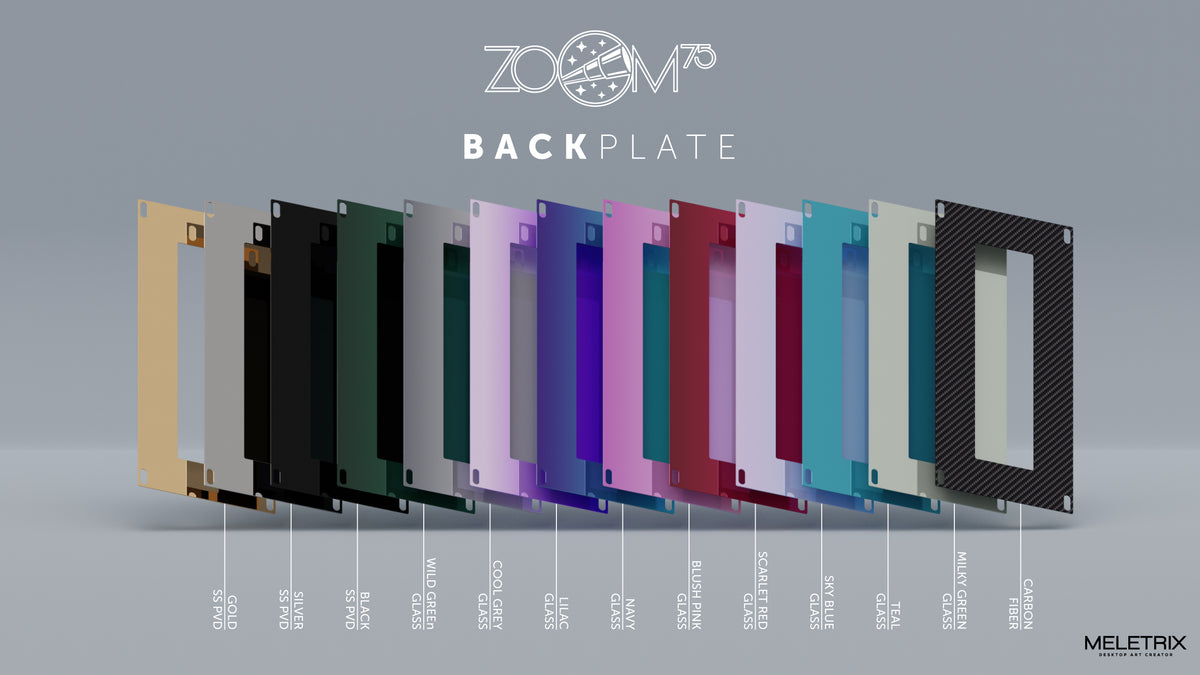 [GB] Zoom75 Extra Back Plate
