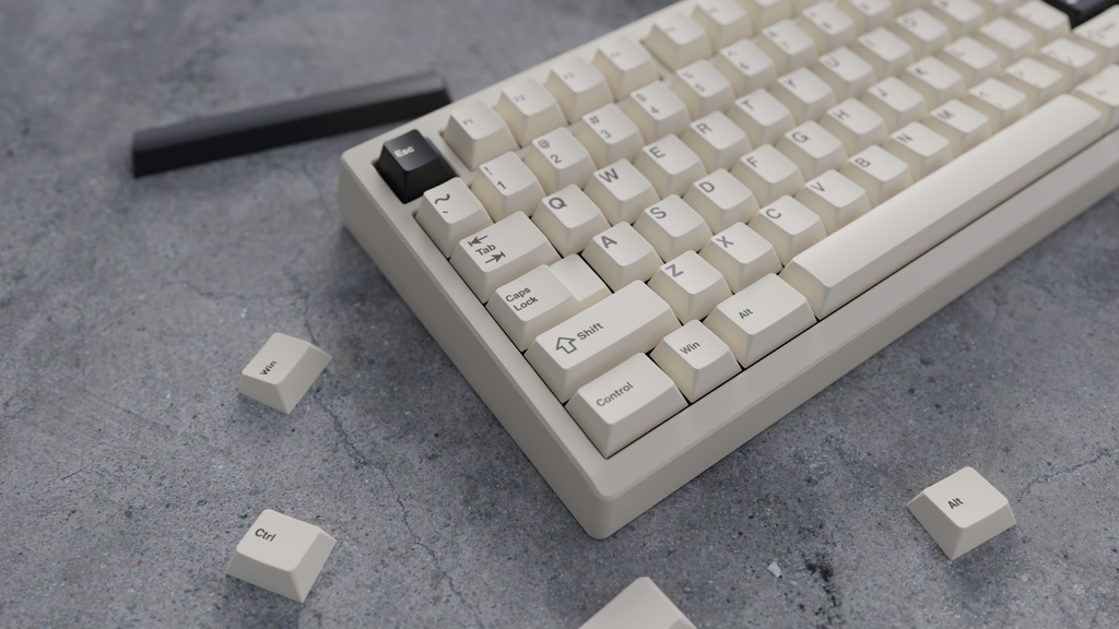 [GB] WS PBT Creamy Charcoal
