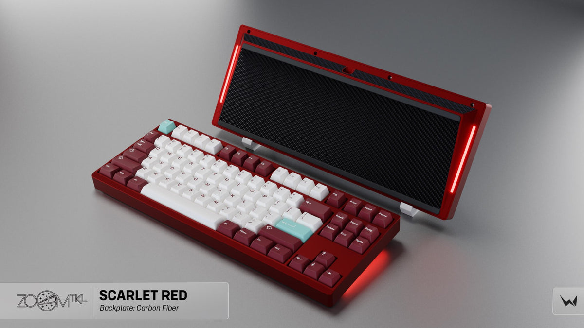 [GB] Zoom TKL Essential Edition - Scarlet Red
