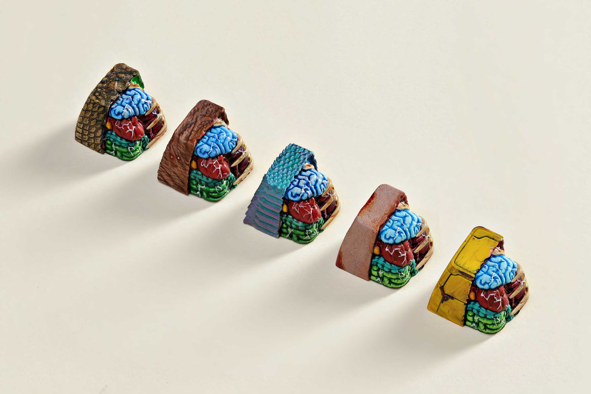[GB] Men v. Droids – untold stories artisan keycaps