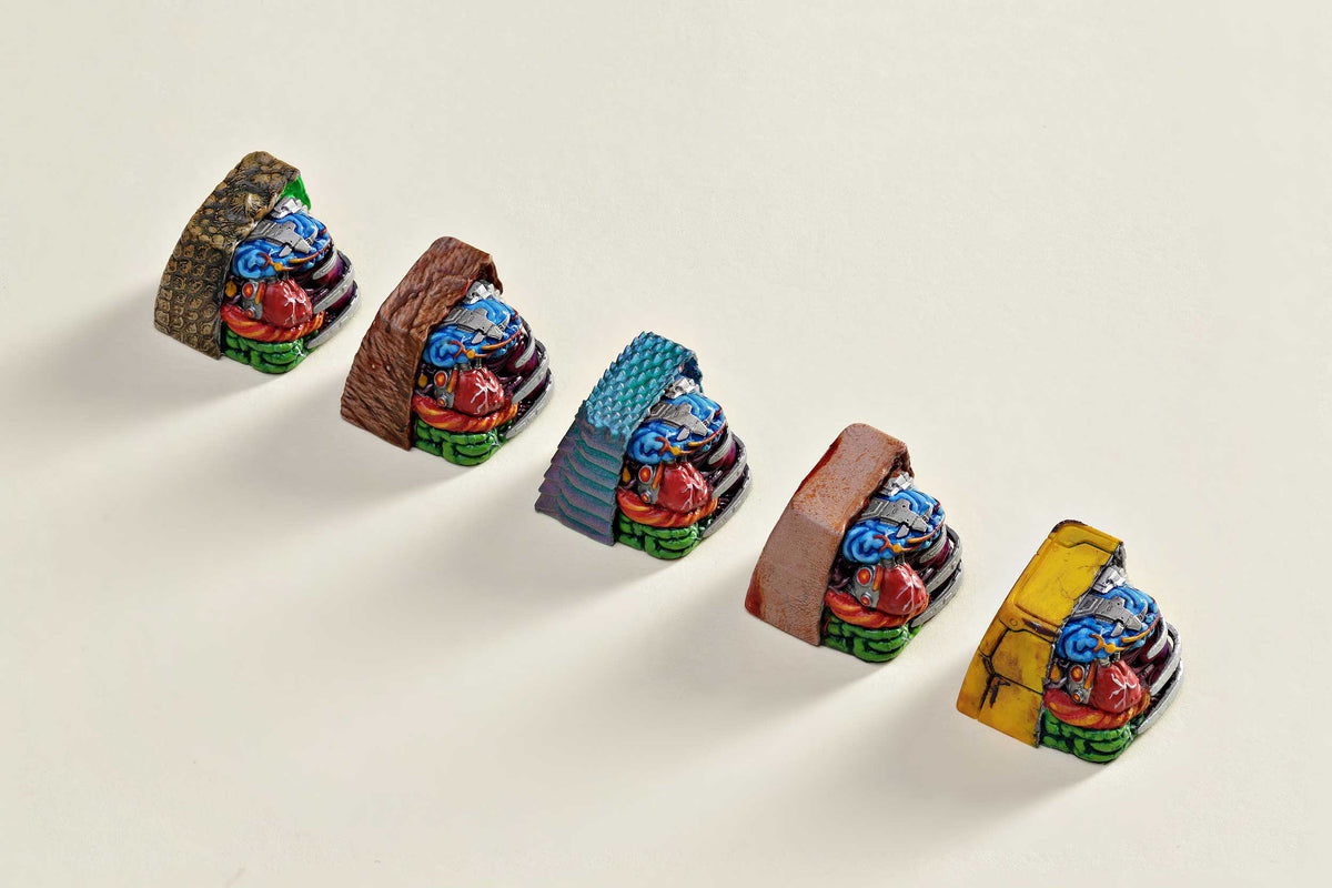 [GB] Men v. Droids – untold stories artisan keycaps