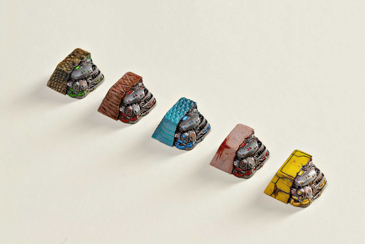 [GB] Men v. Droids – untold stories artisan keycaps