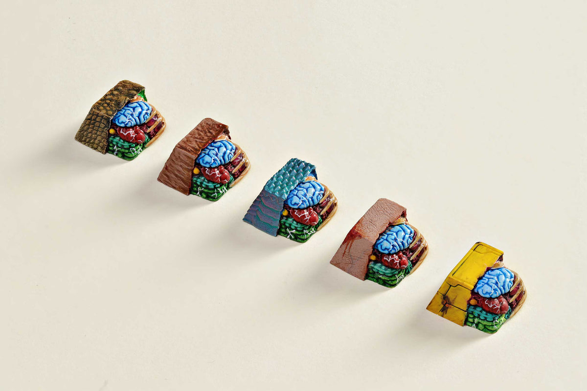 [GB] Men v. Droids – untold stories artisan keycaps
