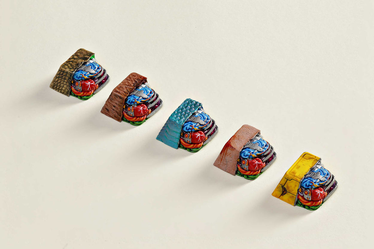[GB] Men v. Droids – untold stories artisan keycaps