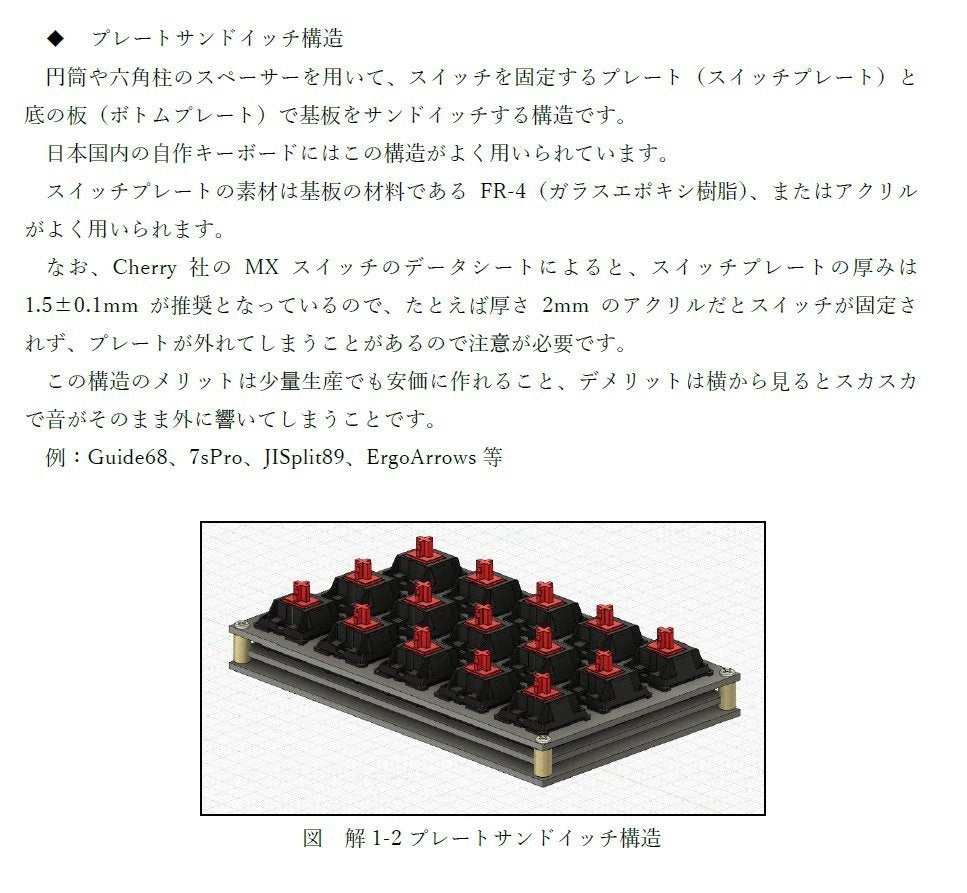 自作キーボード設計ガイド Vol1 設計入門編