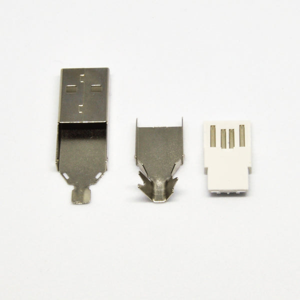 Parts for self-made USB cable: Type-A connector