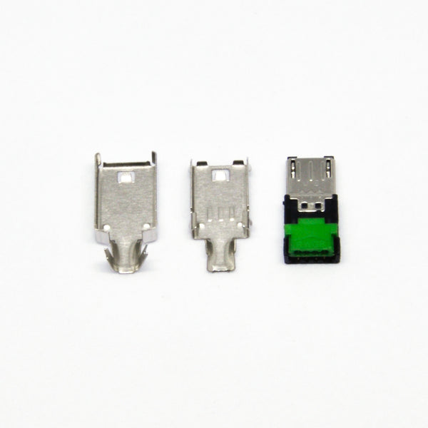 Parts for self-made USB cable: Micro-B connector