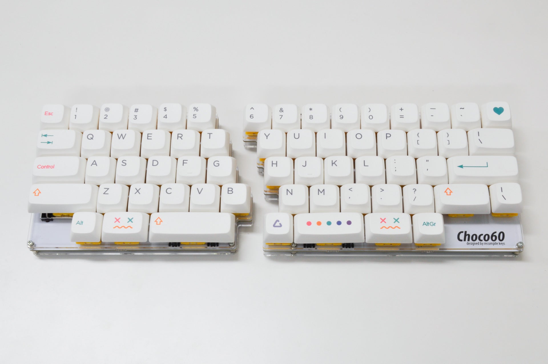 Choco60 rev.2 組み立て済み Choco60 rev.2