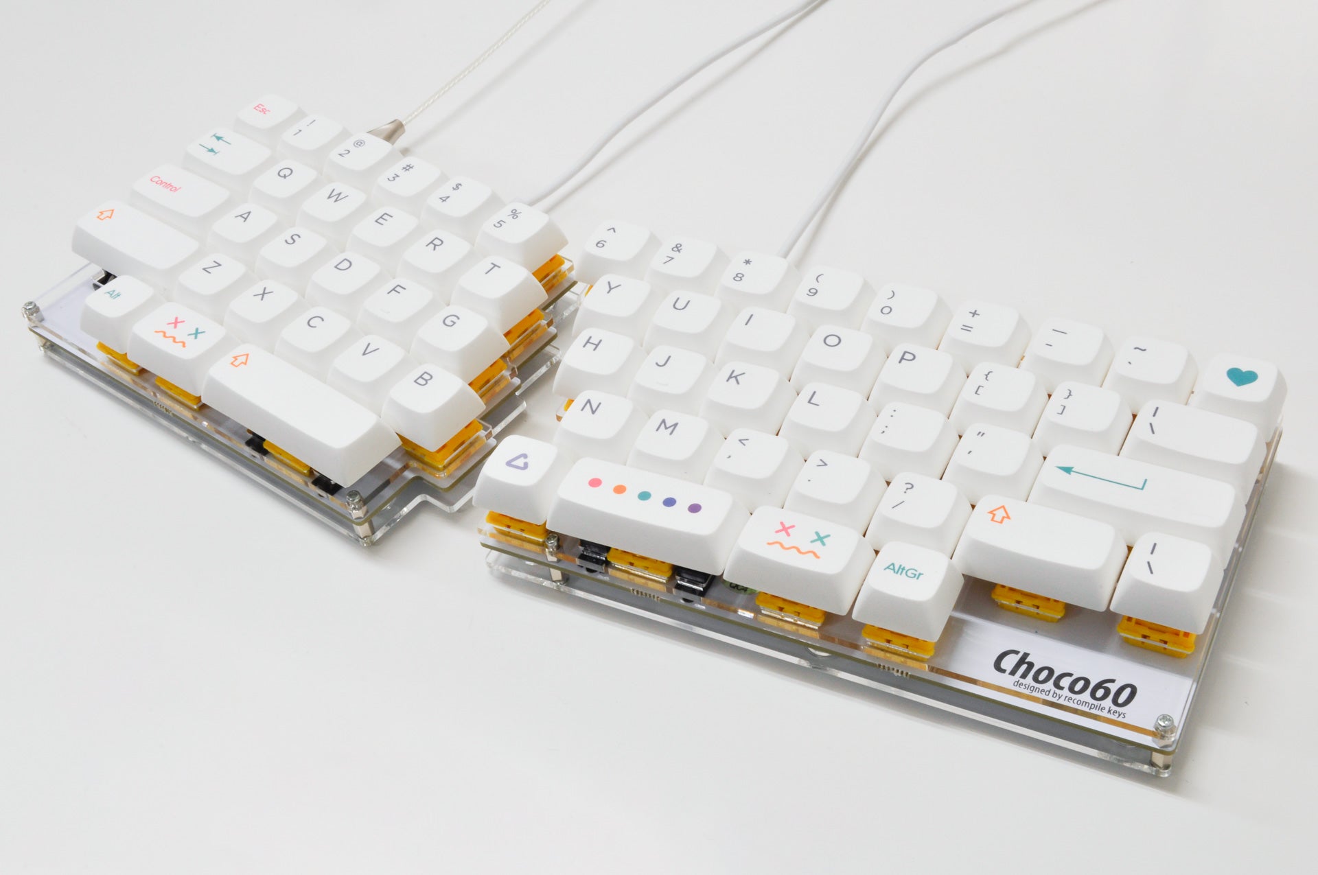 Choco60 rev.2 組み立て済み Choco60 rev.2