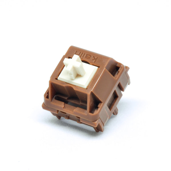 Novelkeys Cream Chocolate POM Switch - （10個）