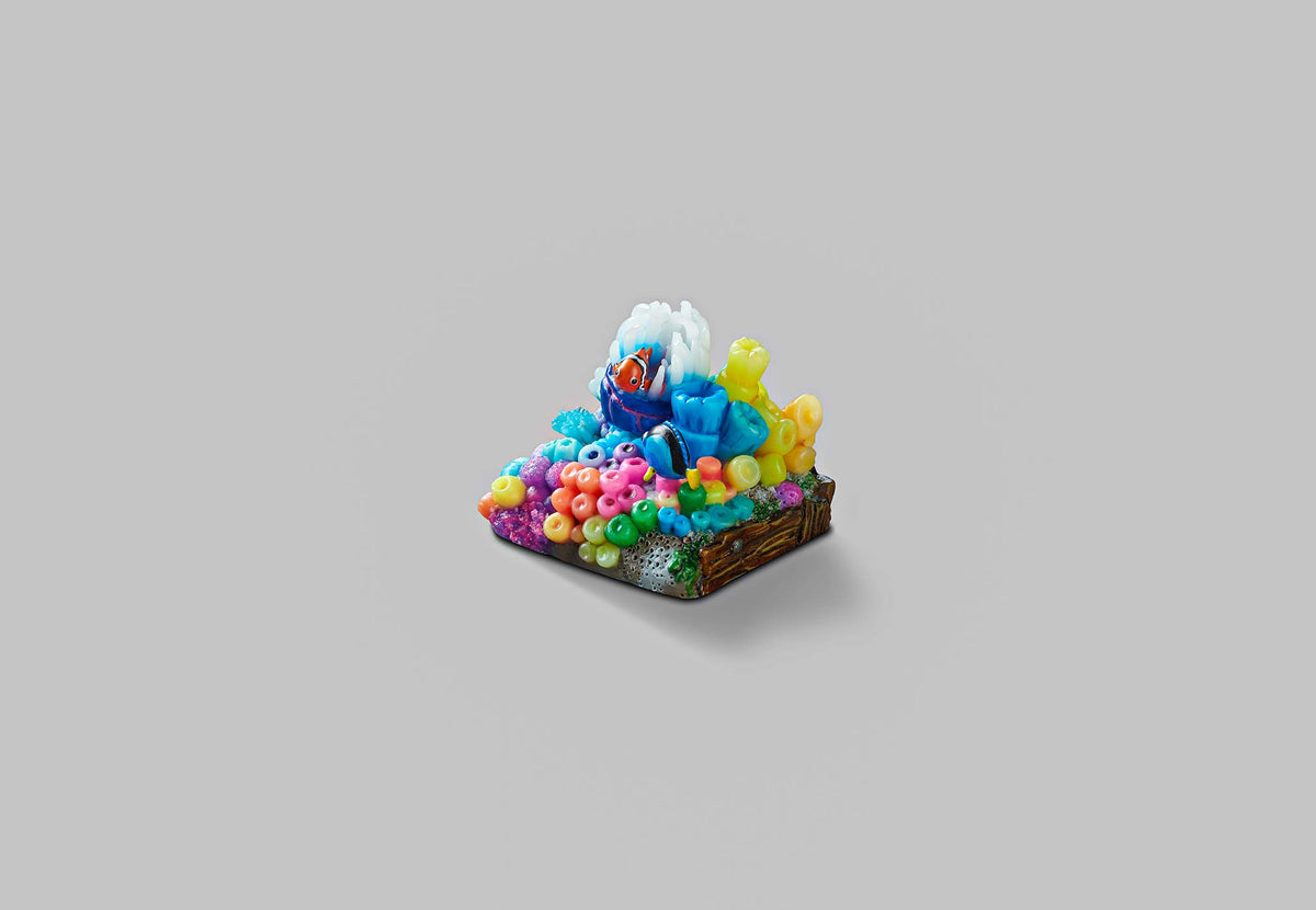 [GB] Coral Oases artisan keycaps