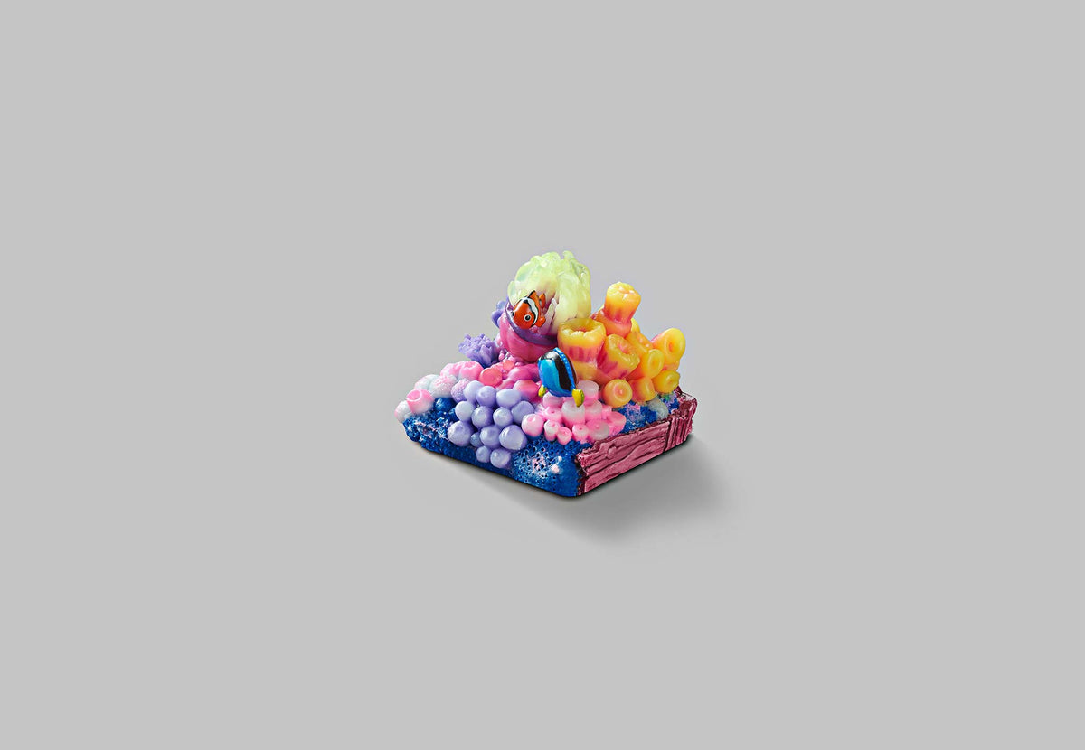 [GB] Coral Oases artisan keycaps
