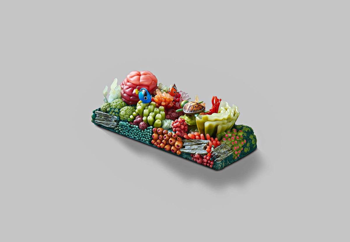 [GB] Coral Oases artisan keycaps