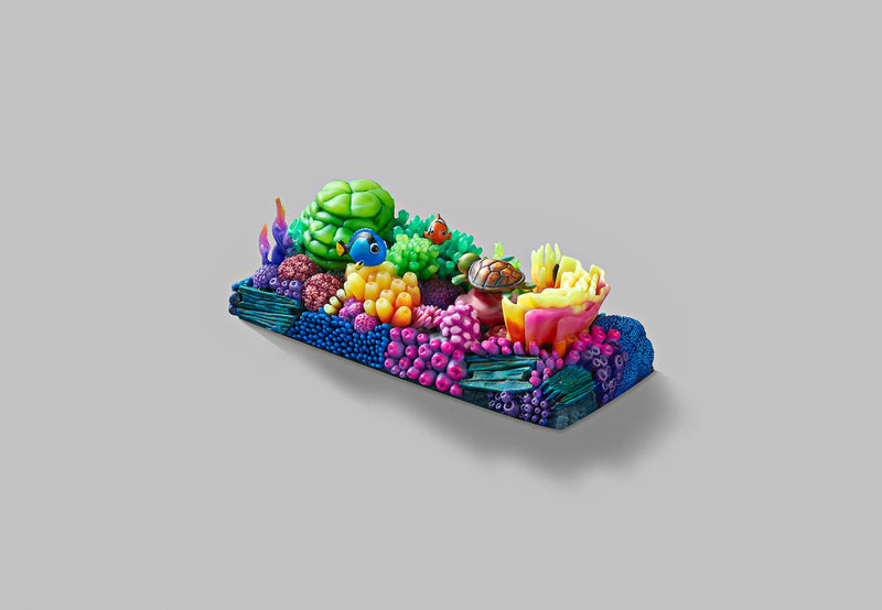 [GB] Coral Oases artisan keycaps