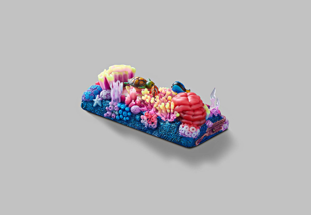 [GB] Coral Oases artisan keycaps