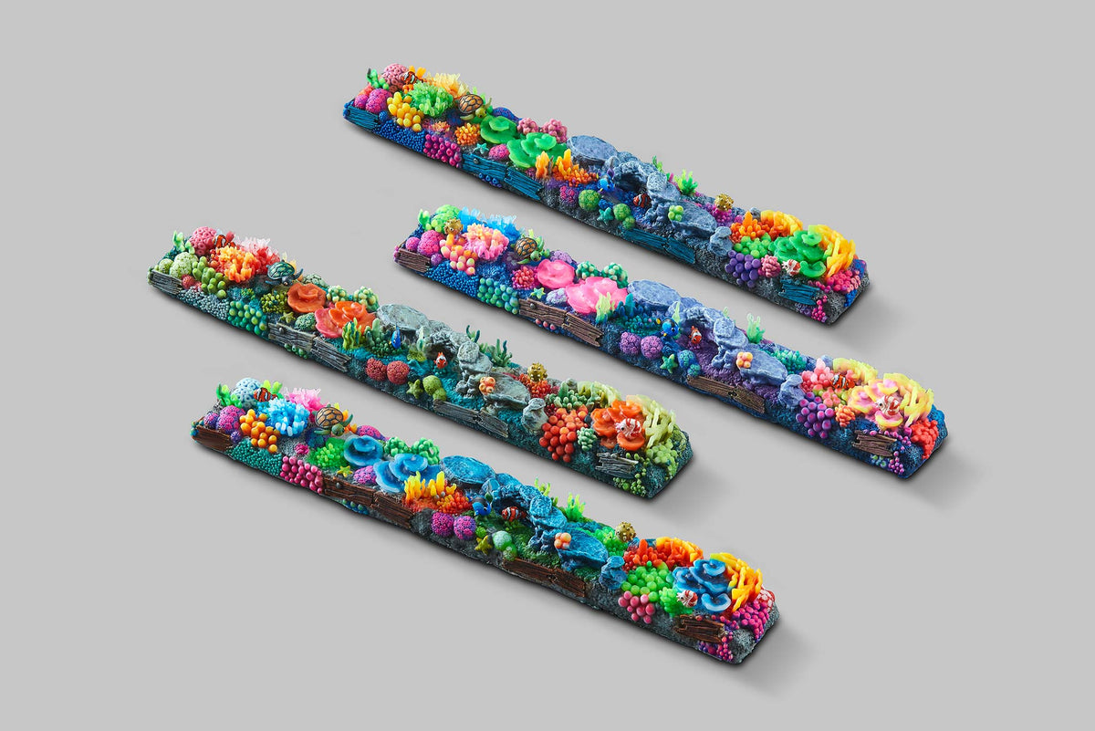 [GB] Coral Oases artisan keycaps