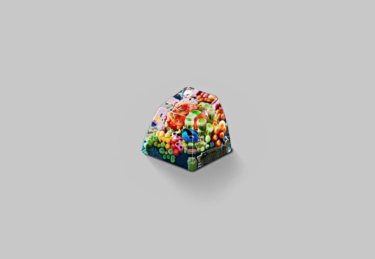 [GB] Coral Oases artisan keycaps
