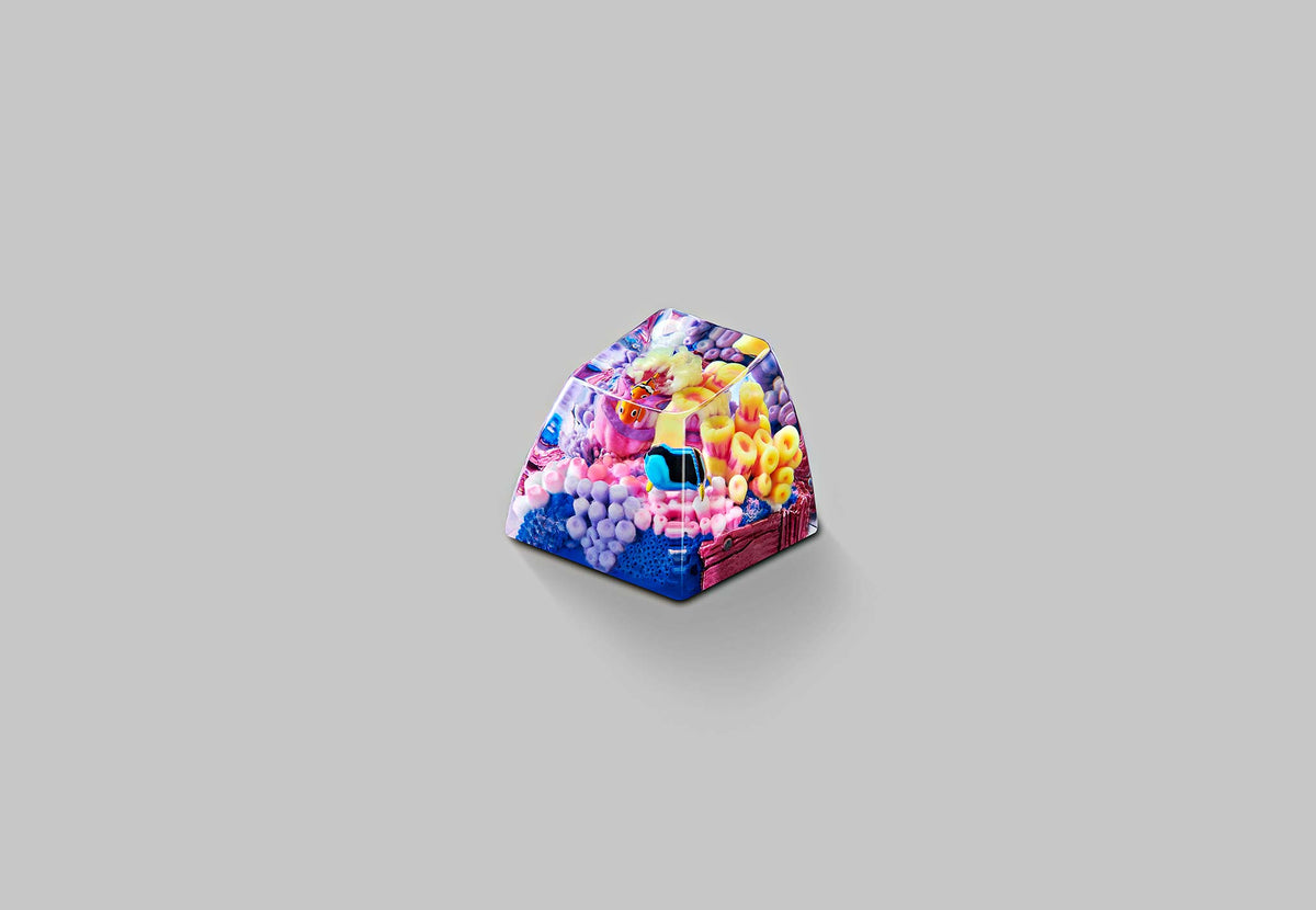 [GB] Coral Oases artisan keycaps
