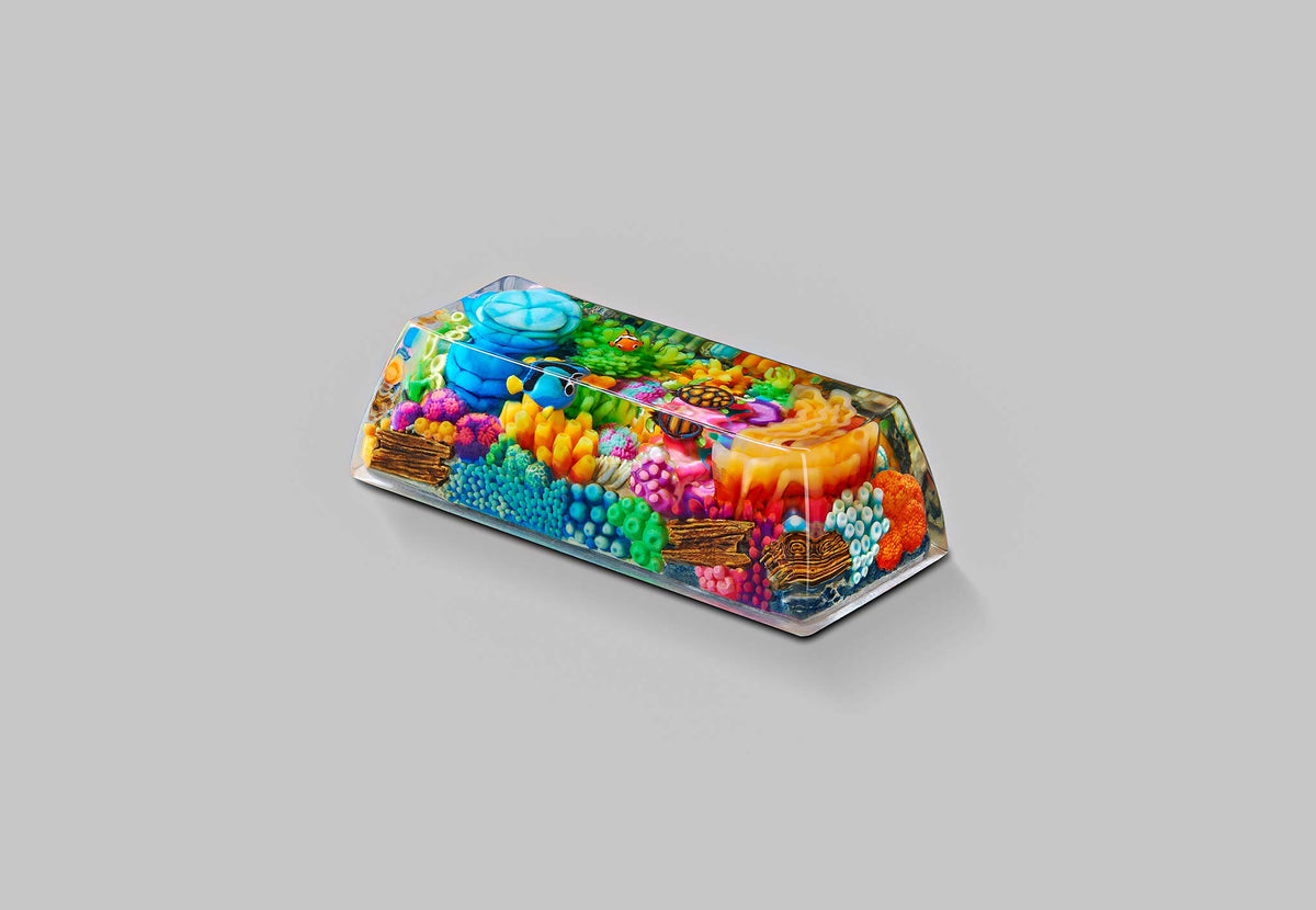 [GB] Coral Oases artisan keycaps