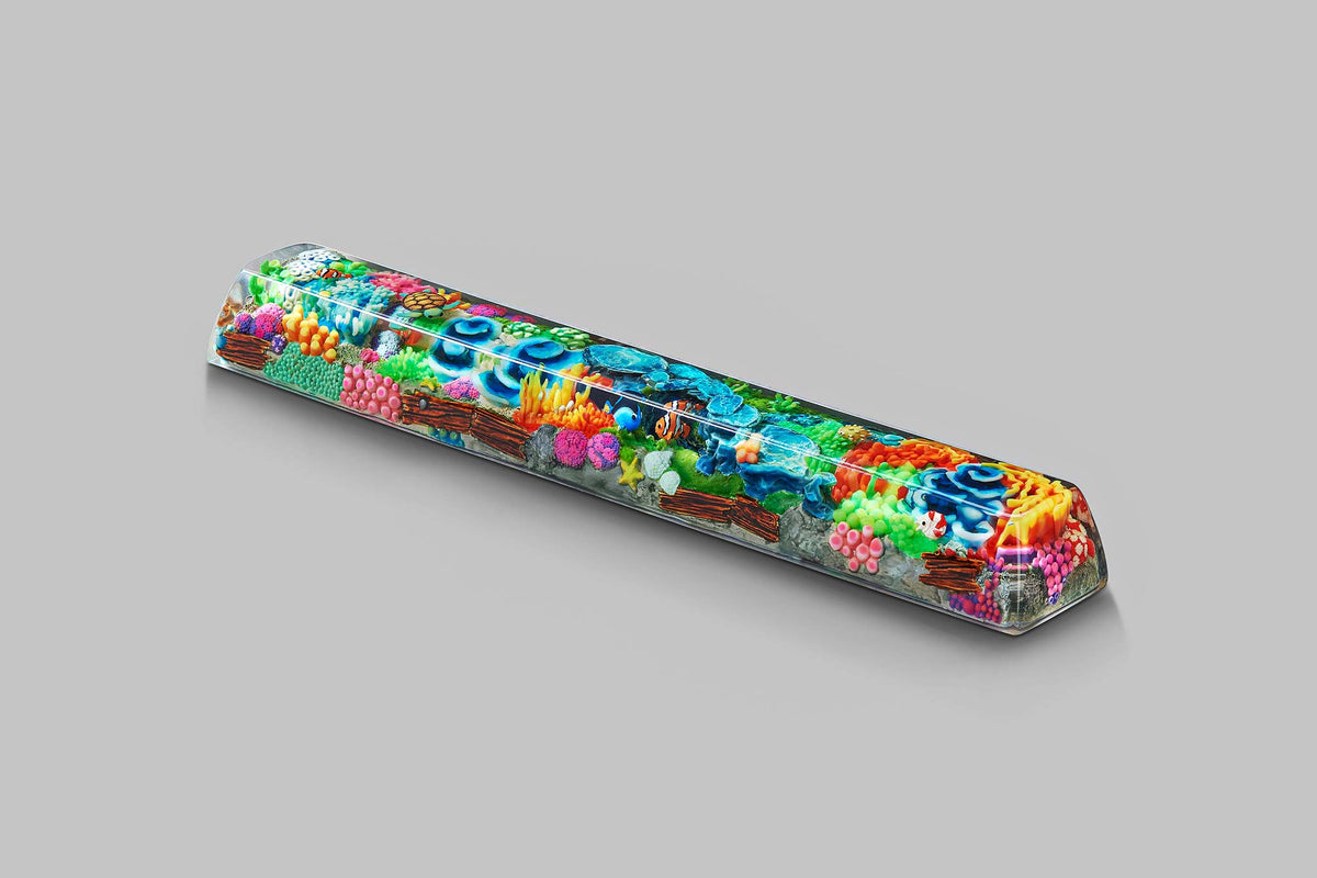 [GB] Coral Oases artisan keycaps