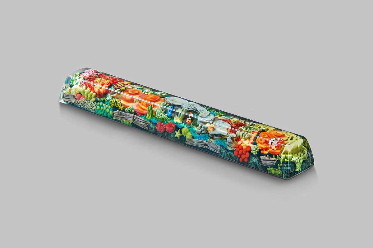 [GB] Coral Oases artisan keycaps