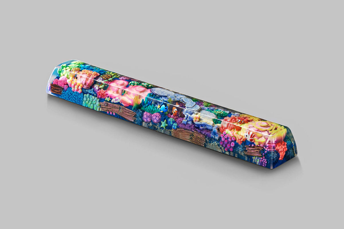 [GB] Coral Oases artisan keycaps
